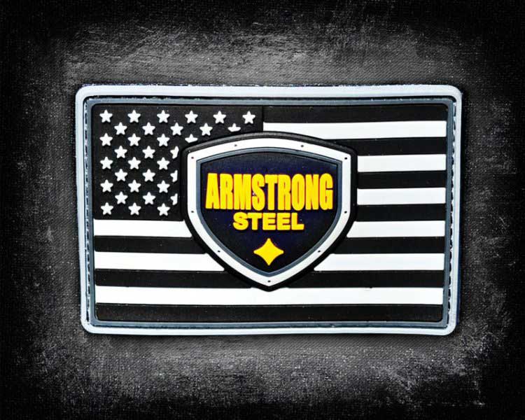 10 Great Custom American Flag With Company Logo Patches 6 Armstrong Steal American Flag