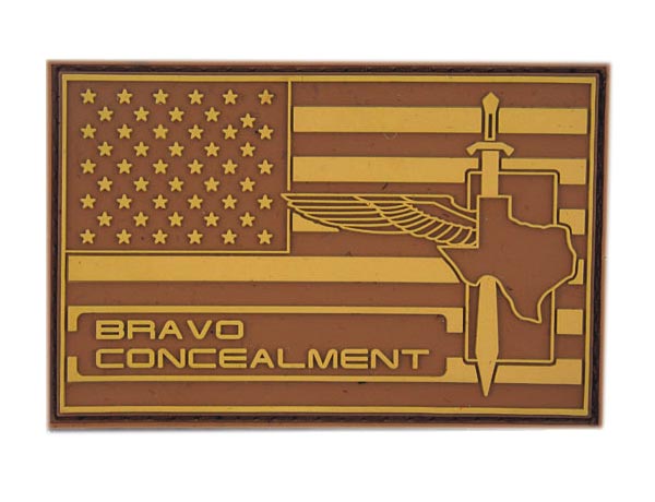 10 Great Custom American Flag With Company Logo Patches 3 PVC_BravoConcealment