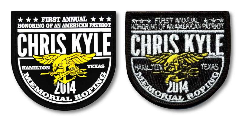 Custom Memorial Patches for an American Hero