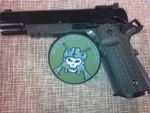 Rivers Edge Tactical Patch and Gun patches