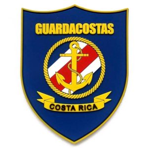 Patches de PVC para el Guarda Costas de Costa Rica
