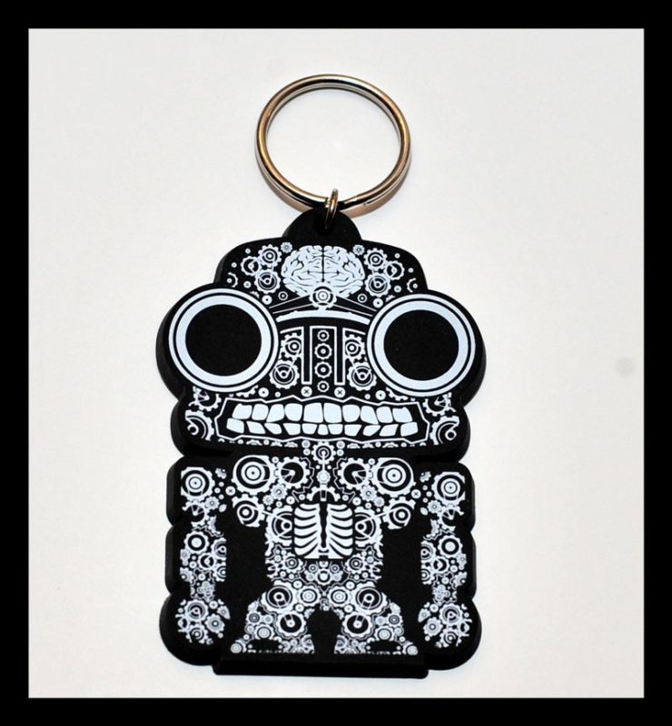 Printed PVC Keychain