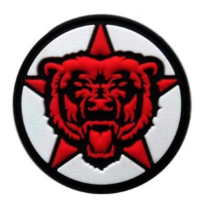 Custom Lacrosse Ball Stops 6 pvc-ball-stop-red-star-lacrosse