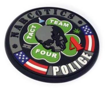 Narcotics-Police-PVC-Patch