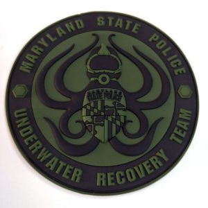 Maryland state Police pvc patch