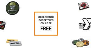 your custom pvc patches could be free