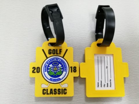 Our Happy Customers 7 golf tournament 2018 PVC luggage tags