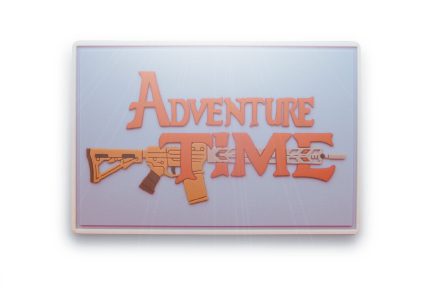 dventure Time PVC Morale Patch