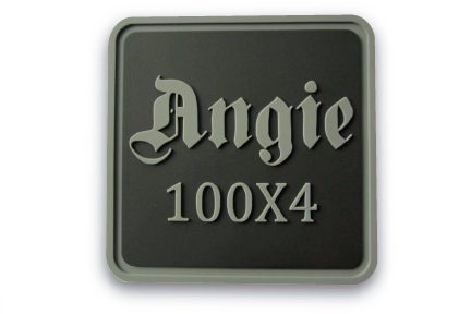 Best PVC Morale Patches - Top 10 Updated 2023 5 Angie 100 x 4 square + 2 color PVC Morale Patch