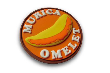 Murica OMELET + 5 color Morale Patch