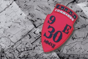 8. Red Commando PVC Military Emblem