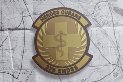 9. "Heroes Curans" Tactical Colors 2D PVC Patch