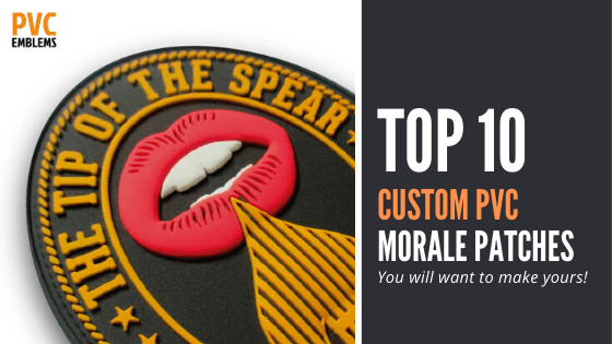 top 10 custom pvc morale patches