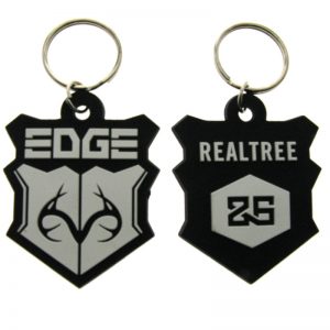 2 sided molded pvc keychain