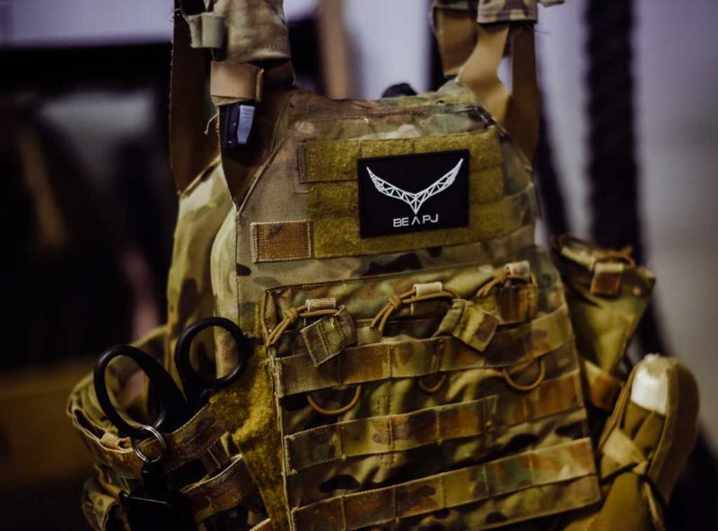 PVC Patches for Backpack Idea: Use Hook and Loop 1 BEAPJ Vest Patch