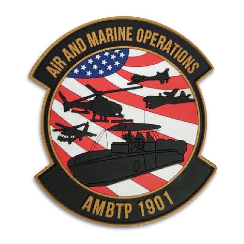 Custom Marine Corps Patches 2 Air and Marine Operations PVC Patch