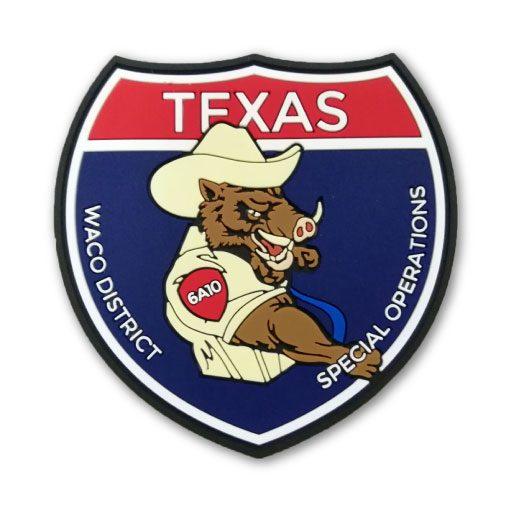 texas-police-uniform patches