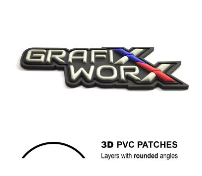 Custom PVC Patches 24 custom 3d pvc patches