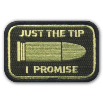 embroidered morale patch LOW