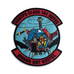 Vintage Navy PVC Patches