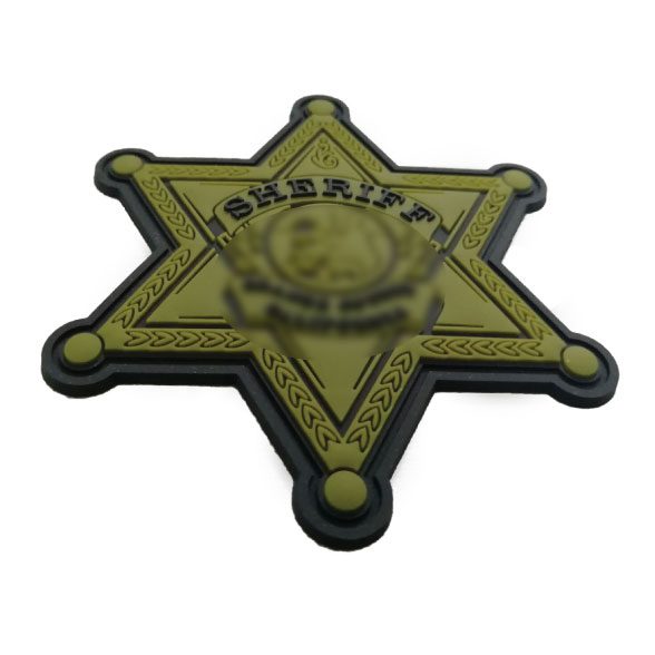 pvc SHERIFF BADGE 1