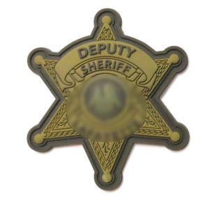 pvc SHERIFF BADGE 8