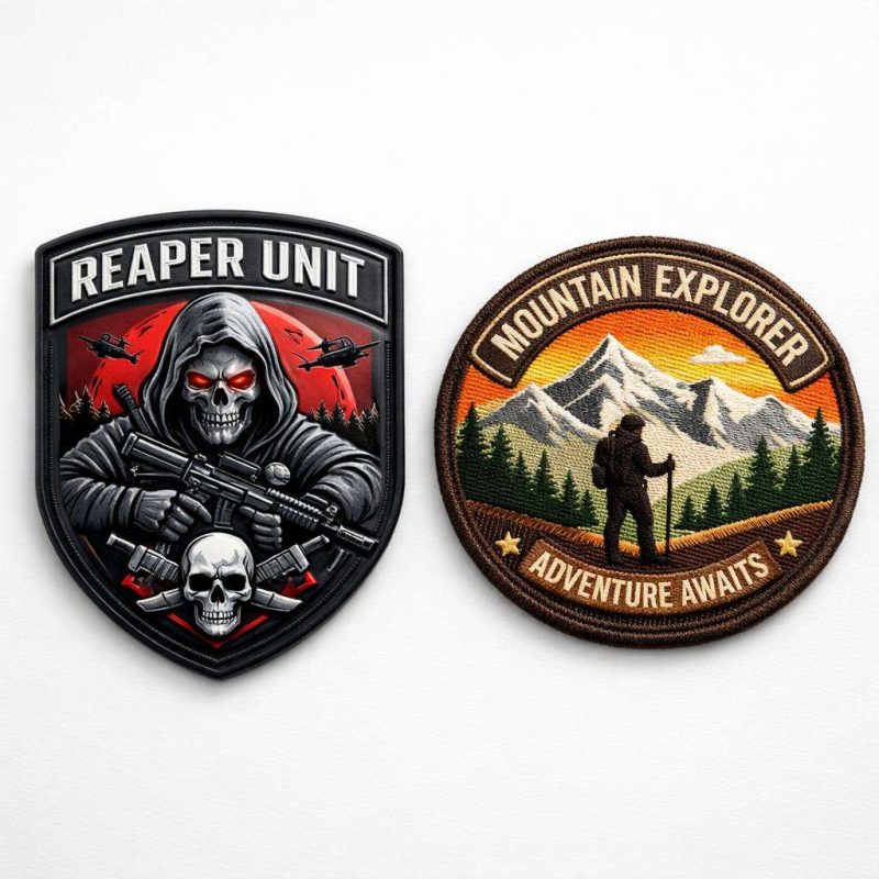 PVC vs Embroidered Patches: Which is Right for You? 1 image 1