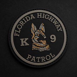 Custom K9 Patches 3 custom k9 patches florida highway patrol