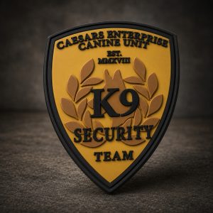 Custom Police Patches 4 custom k9-security-pvc-patches