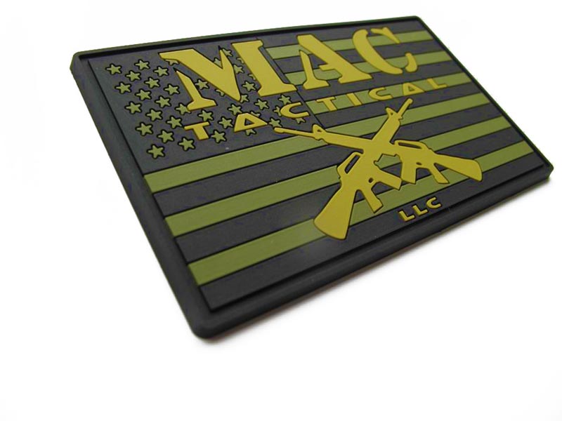 American Flag PVC Patches